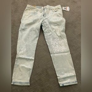 NWT Michael Kors sequined jeans